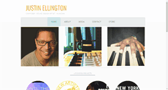 Desktop Screenshot of justinellington.com